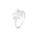 Anel Flor martelado