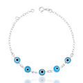 Pulseira 5 olhos grego