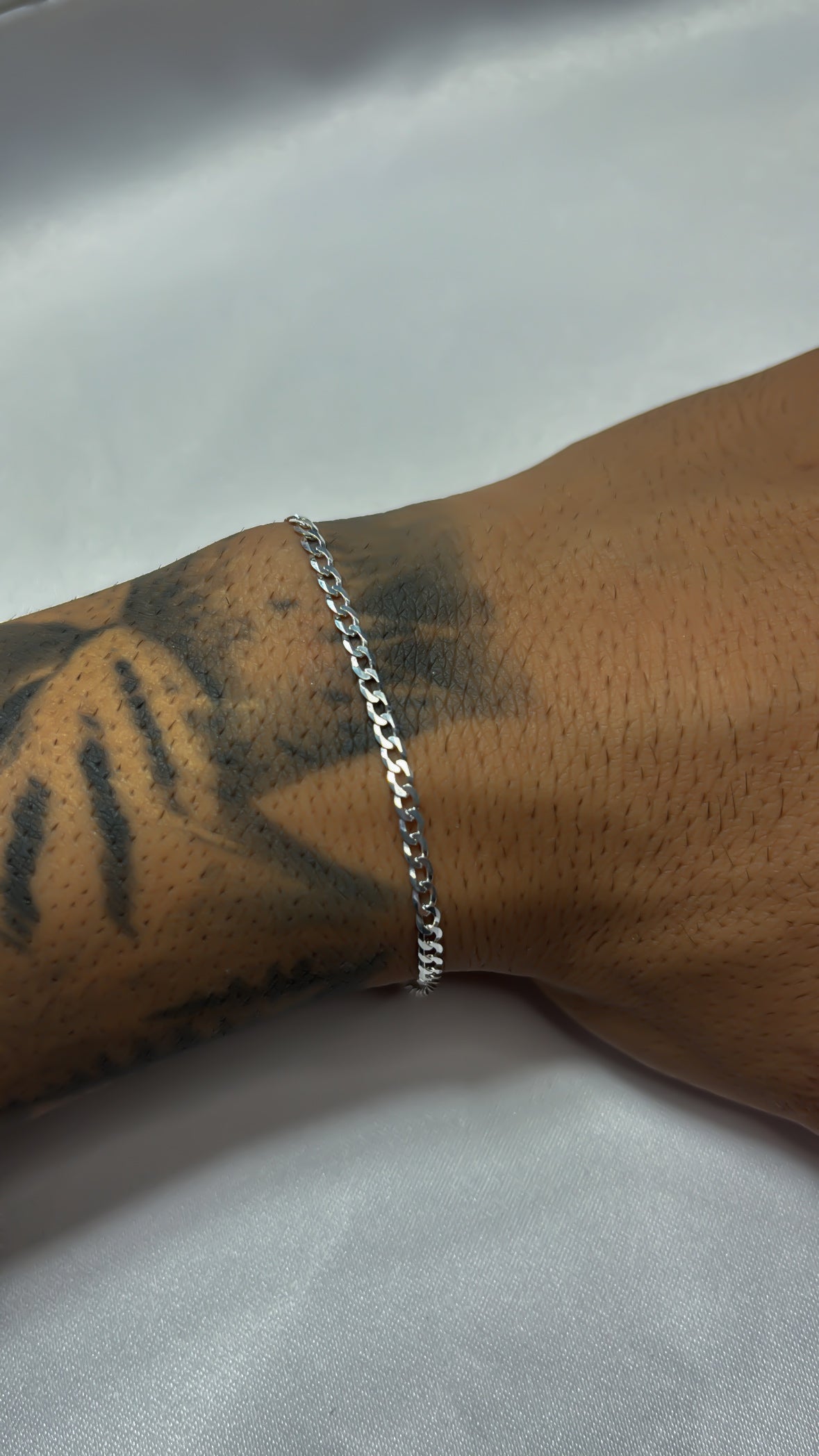 Pulseira Grumet Mega Leve 3MM 21 cm