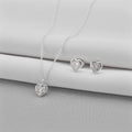 Conjunto ponto de luz Coração cristal