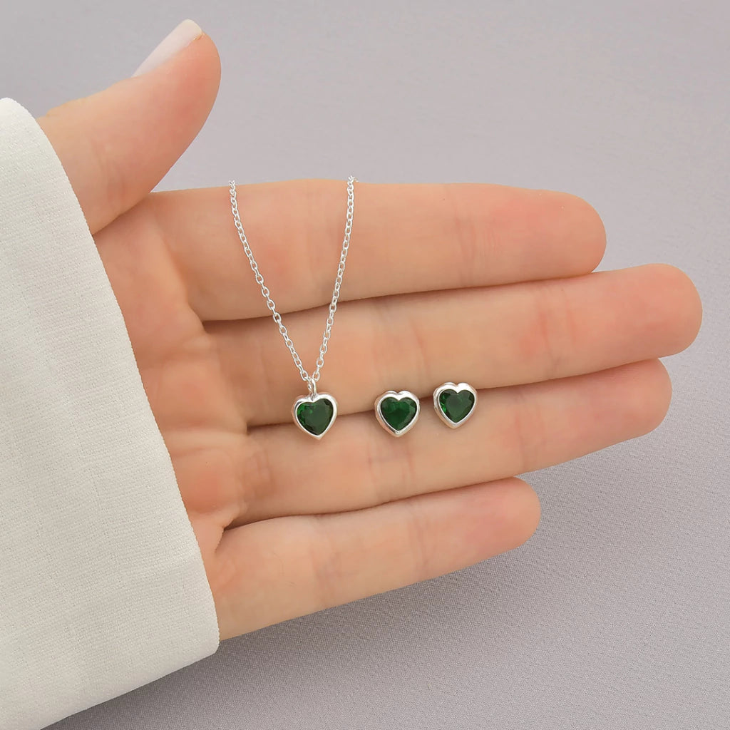 Conjunto ponto de luz coração