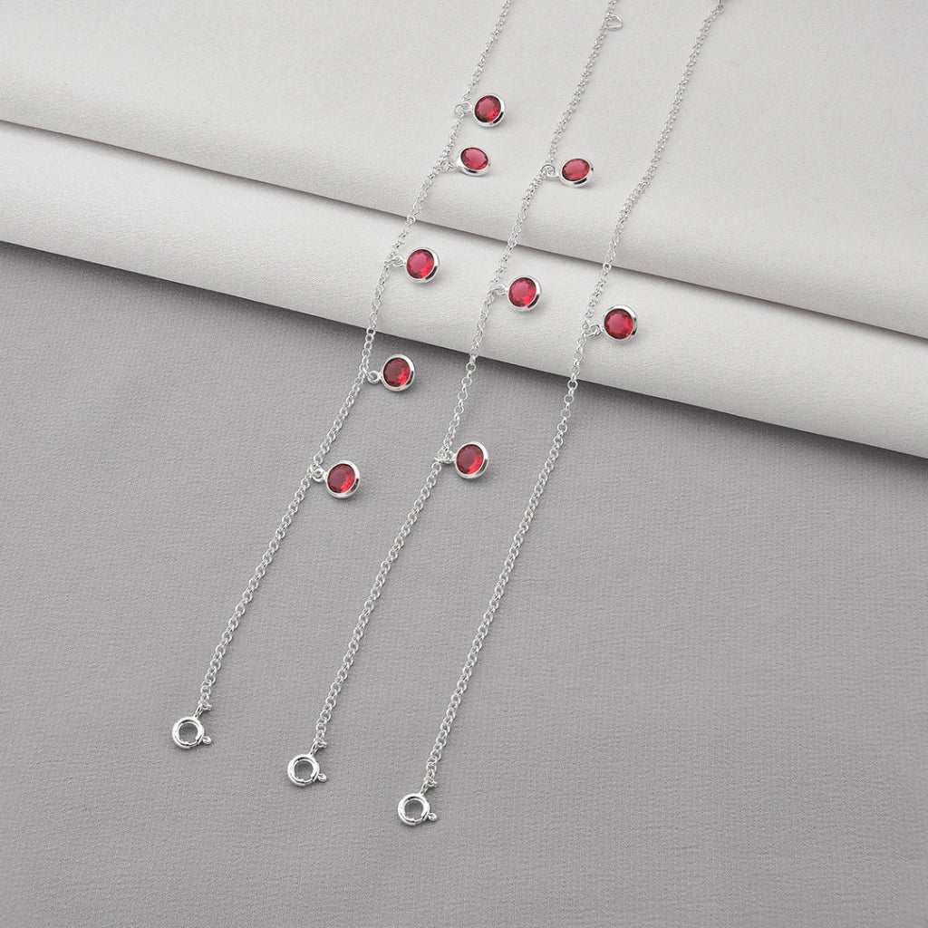 Pulseira 3 ponto de luz pink