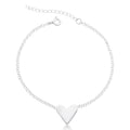 Pulseira coração origami