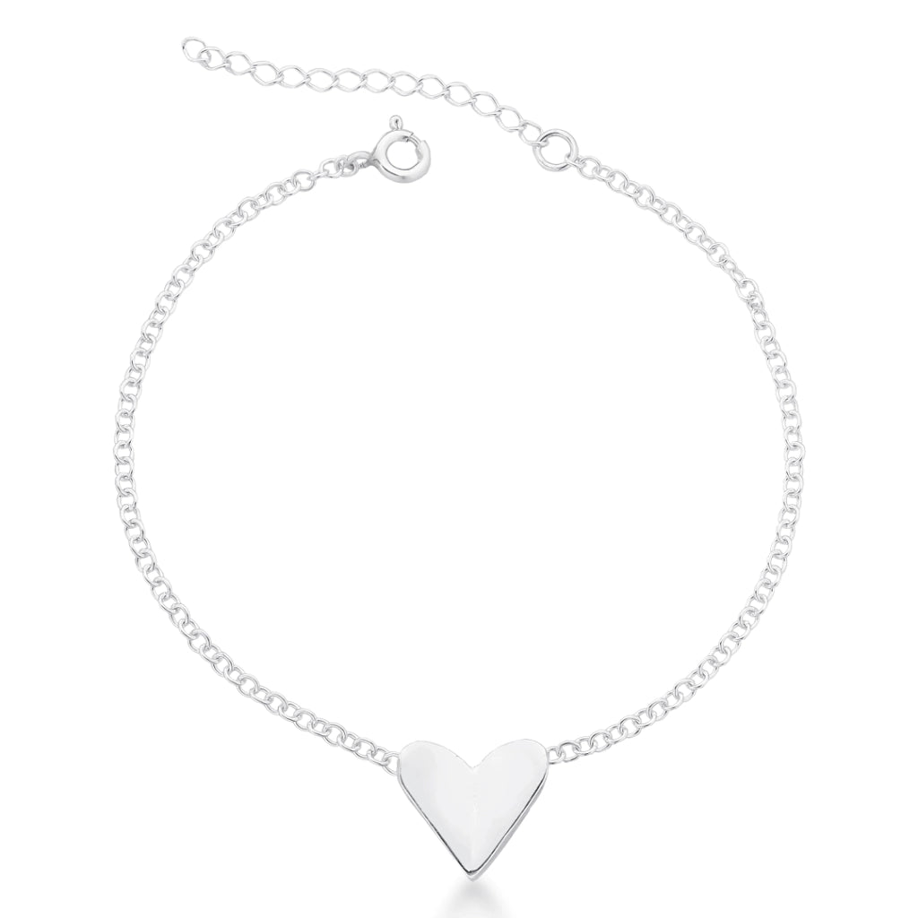 Pulseira coração origami