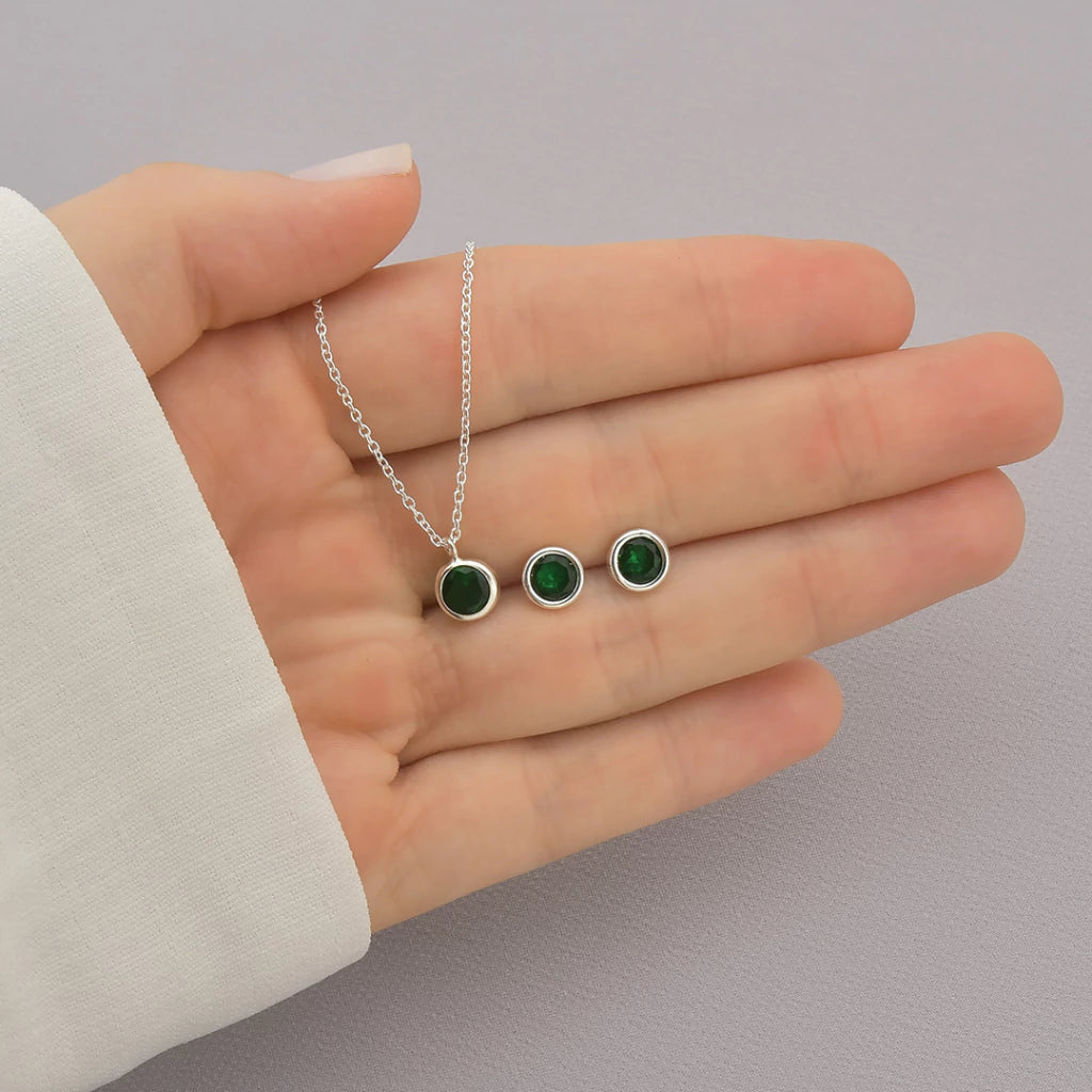 Conjunto ponto de luz verde