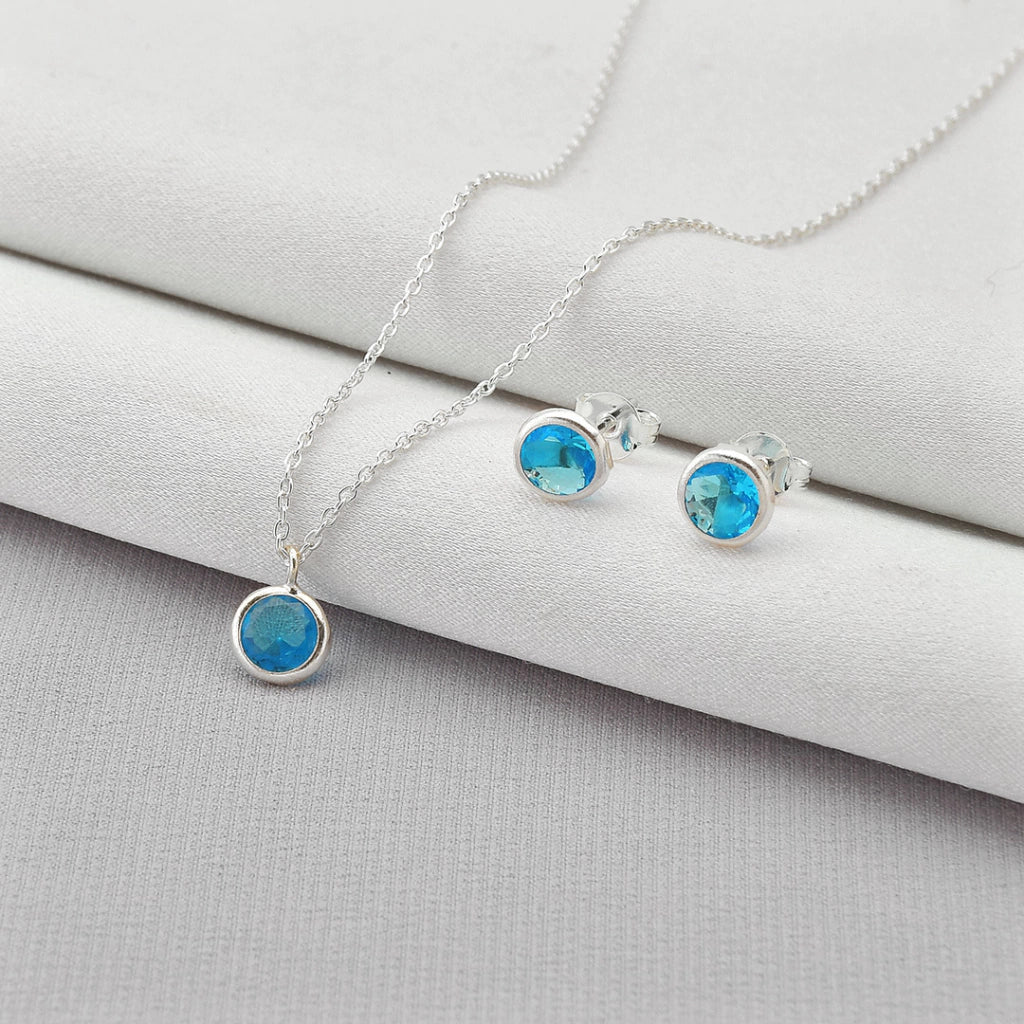 Conjunto ponto de luz azul claro