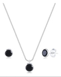Conjunto ponto de luz preto