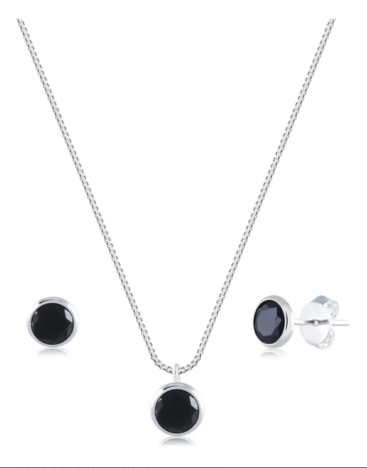 Conjunto ponto de luz preto