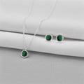 Conjunto ponto de luz verde
