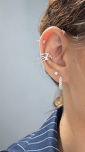 Ear Cuff / Piercing fake Pontos de luz