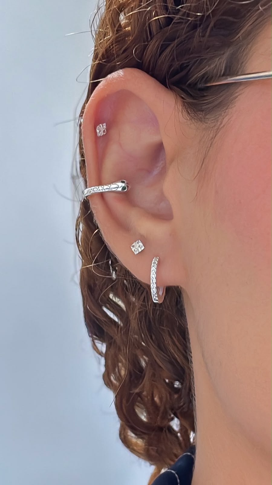 Ear Cuff/Piercing fake Cobra